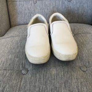 White Sam Edelman lowtop sneakers